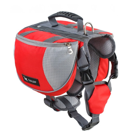 The cutest Doggie Backpack is available at Adorable Pet Supply.  