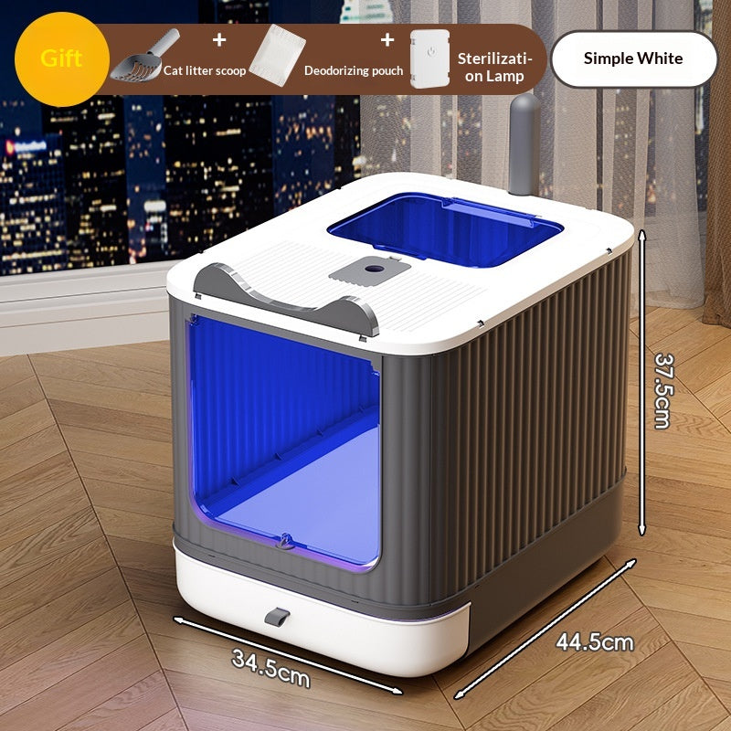 Enclosed Cat Litter Box