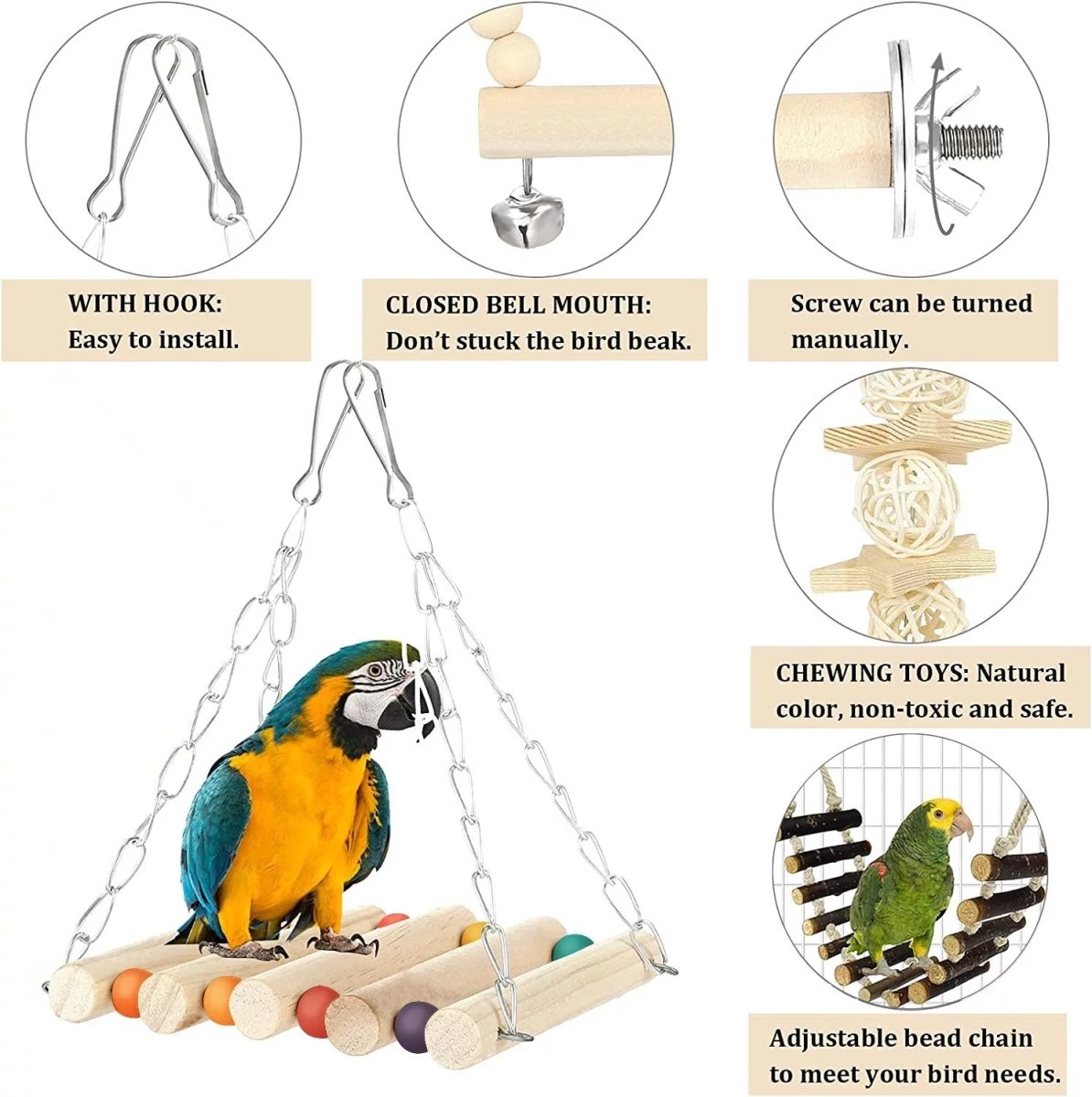 Bird Toy Arrangement