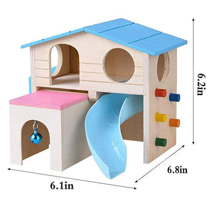 Hamster Log Playhouse can be purchase at Adorable Pet Supply.