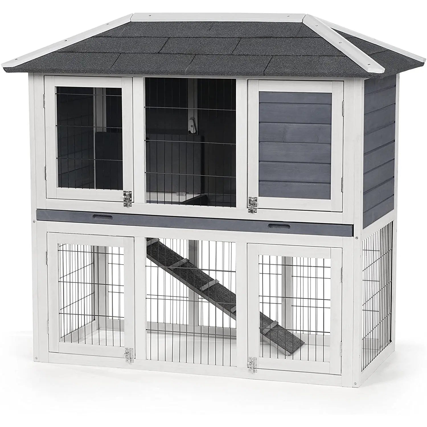 Rabbit Duplex Hutch available at Adorable Pet Supply.