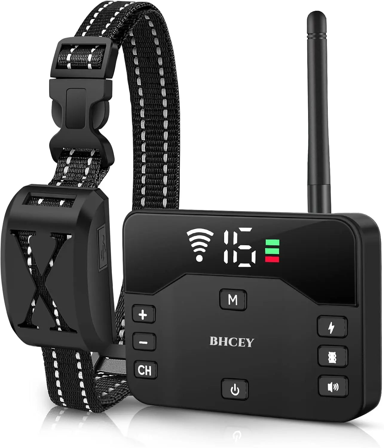 Wireless Dog Fence Training Collar System Rechargeable Waterproof up to 2 Dogs