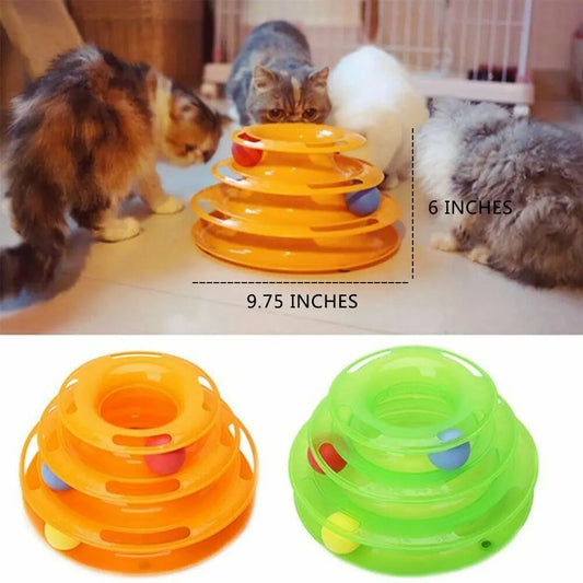 Cat Crazy Ball Interactive Toy your cat will never get bored with. 
