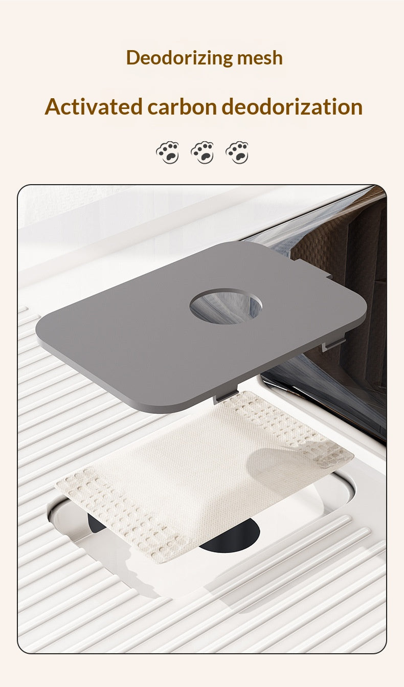 Enclosed Cat Litter Box