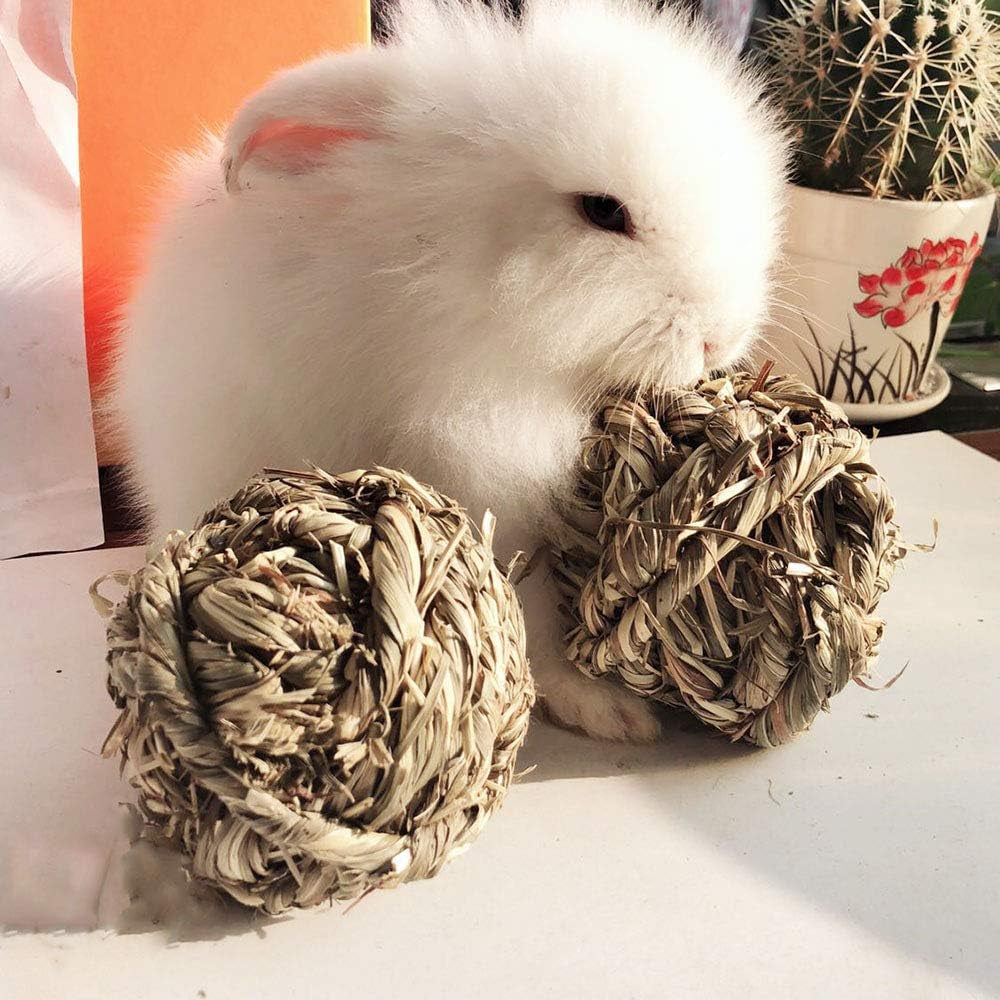 Timothy Grass Chew Ball for Rabbits & Small Pets