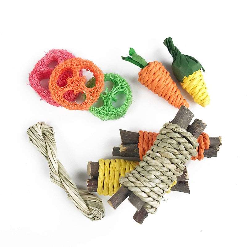  Rabbit Teeth Grinding Toy  available at Adorable Pet Supply. 