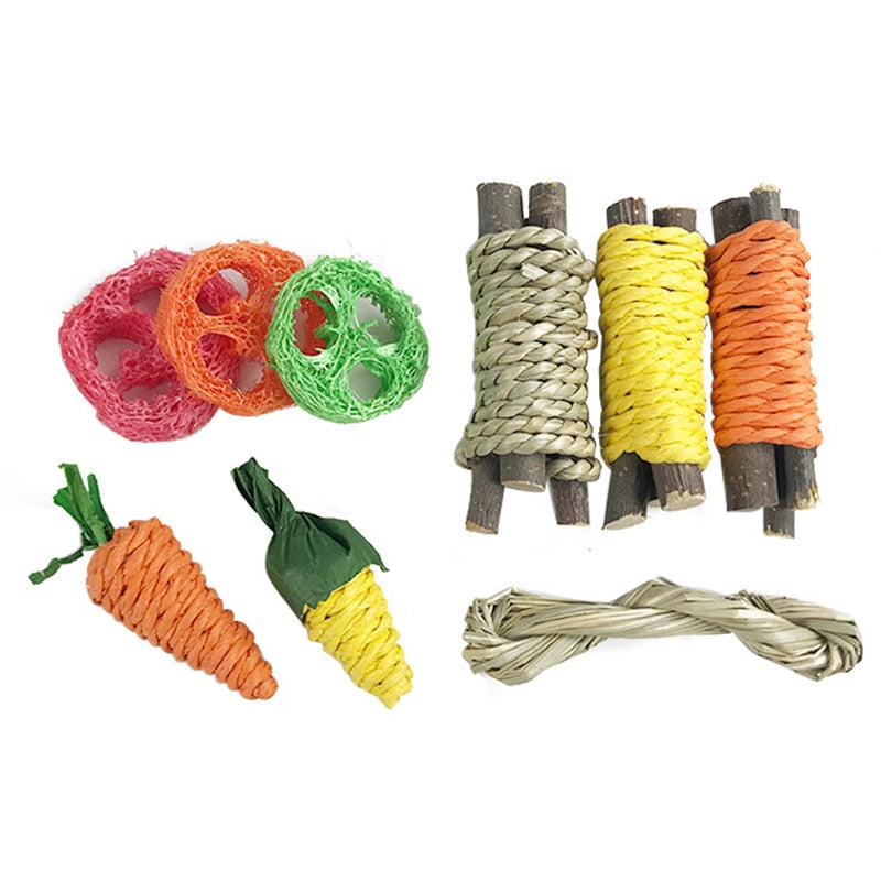  Rabbit Teeth Grinding Toy  available at Adorable Pet Supply. 