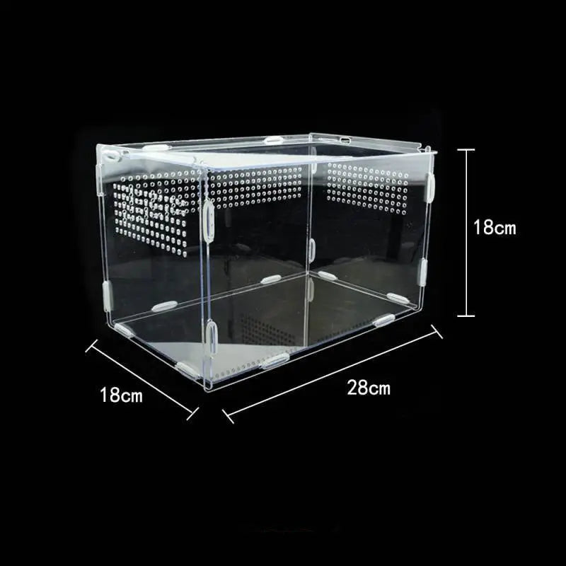 Reptile Feeding Thermal Transparent Box available at Adorable Pet Supply.