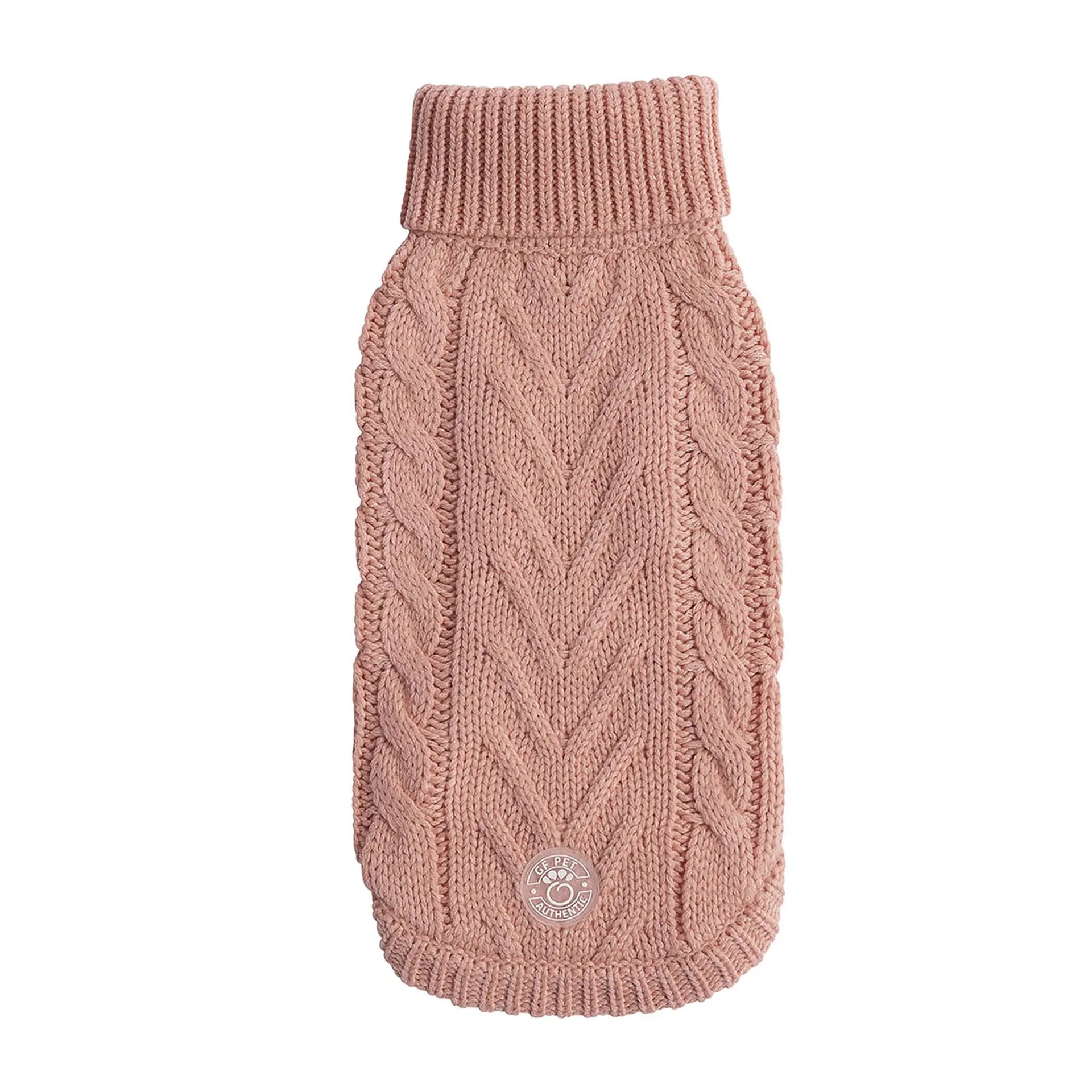 GF Pet Chalet Dog Pink Sweater available at  Adorable Pet Supply