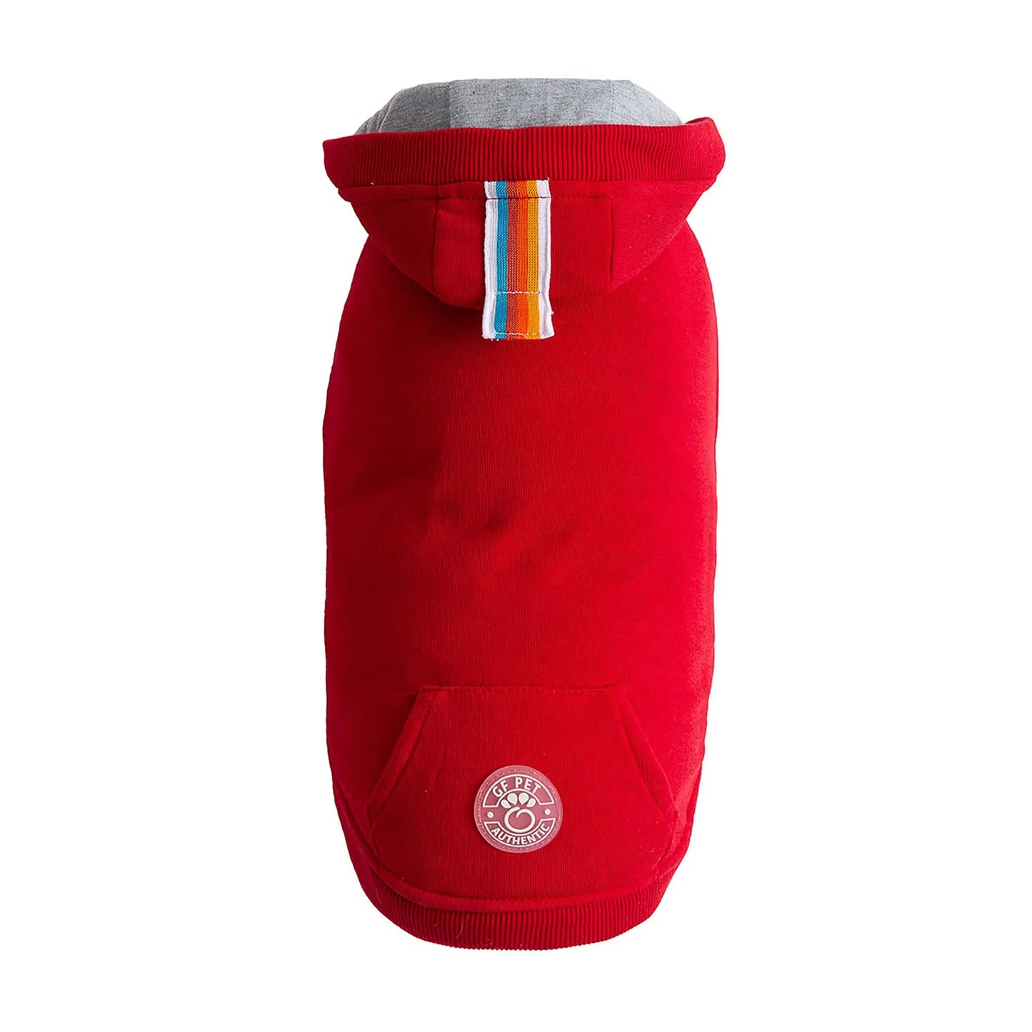 Elasto-Fit Urban Red Hoodie is available at Adorable Pet Supply.