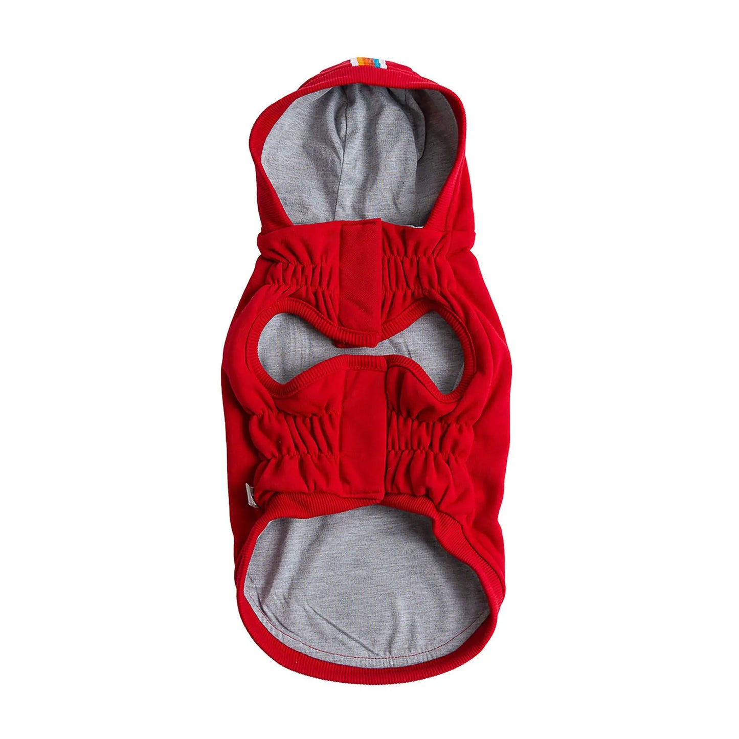 Elasto-Fit Urban Red Hoodie available at Adorable Pet Supply.