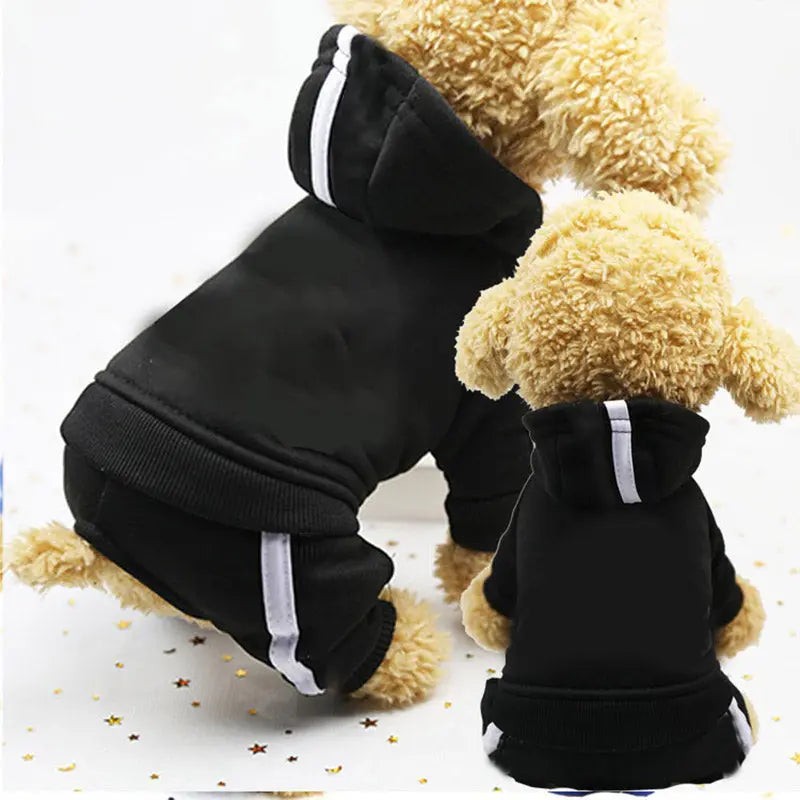 Doggy four-legged Sweatsuit available at Adorable  Pet Supply.